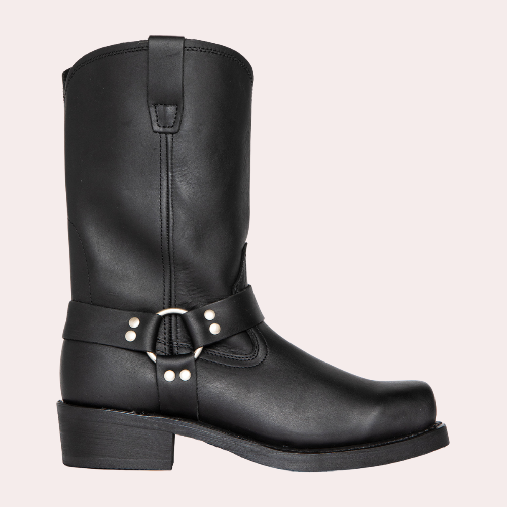 Men's Western Boots for Autumn Winter Outdoor Wear