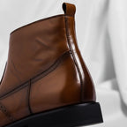 Men's Wingtip Ankle Boots for Smart Everyday Wear