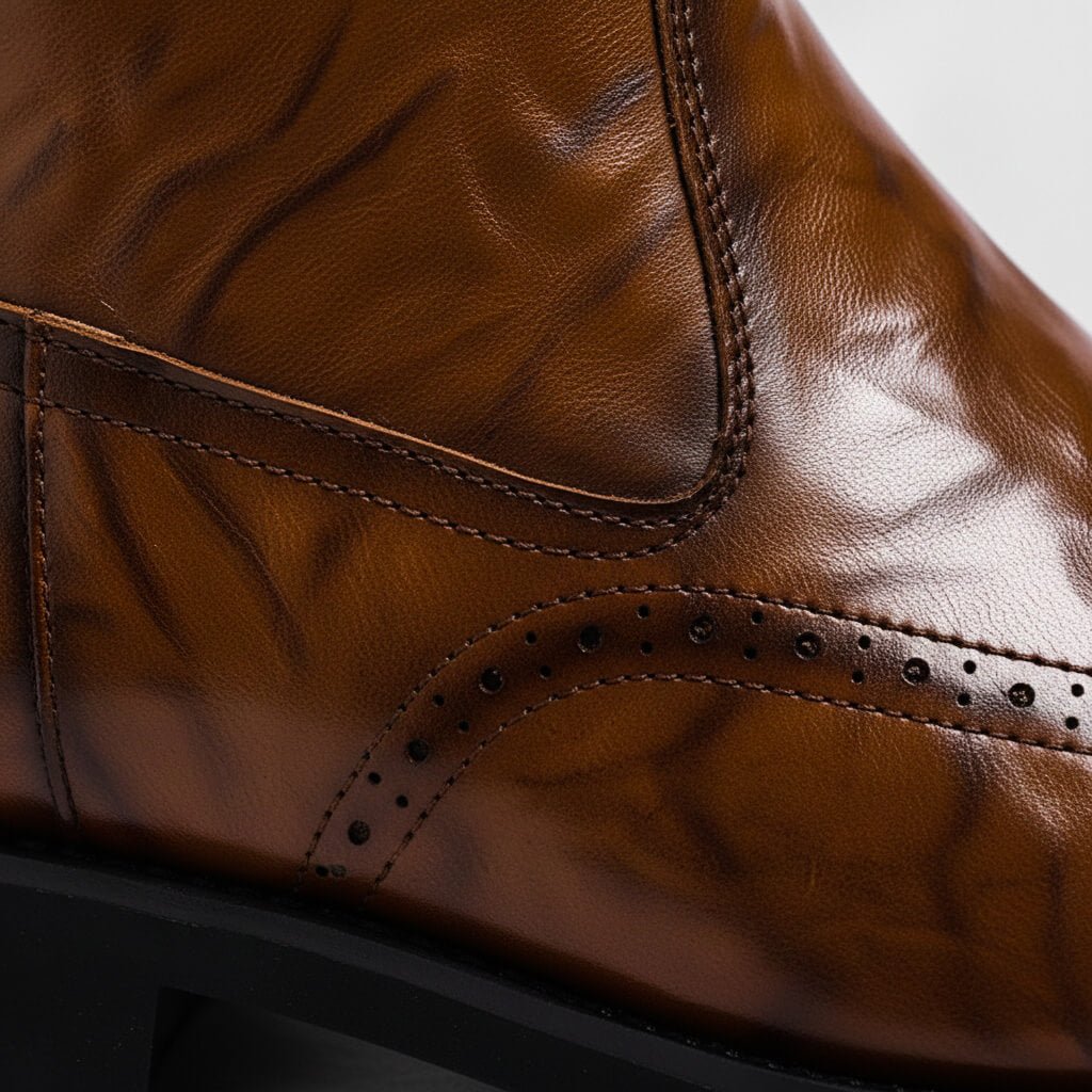 Men's Wingtip Ankle Boots for Smart Everyday Wear
