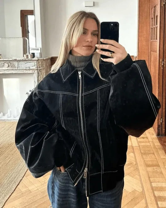 Women's Jacket for Layered Autumn and Winter Wear