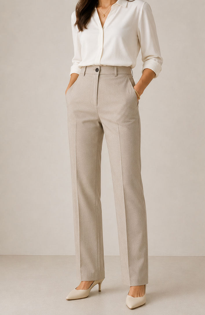 Men The High Waist Straight