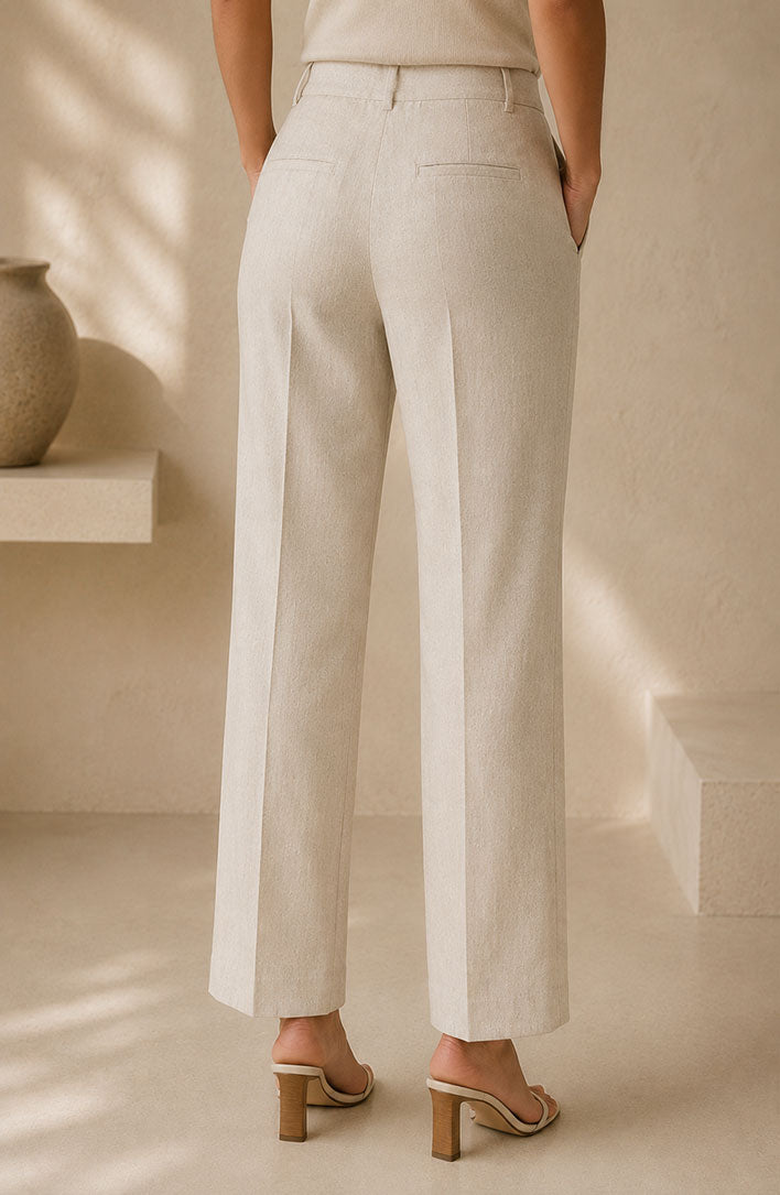 The Tailored Linen Pant