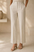 The Tailored Linen Pant