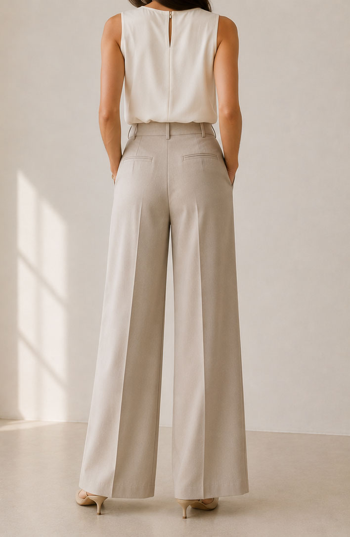 The Tailored Wide Leg