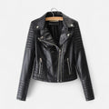 Women's Biker Jacket for Cooler Autumn Days