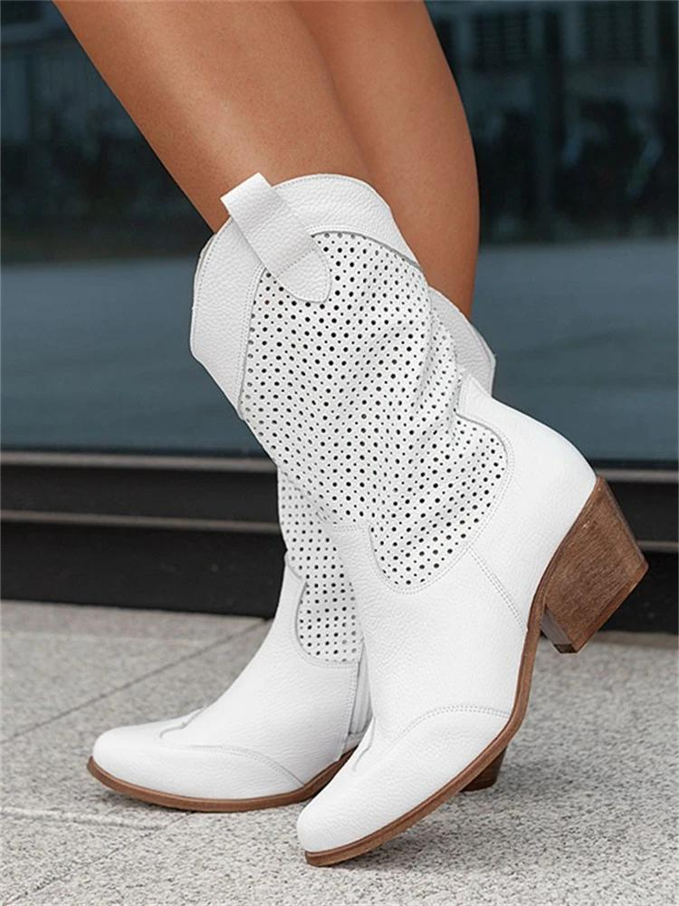 Women's Breathable Cowboy Boots