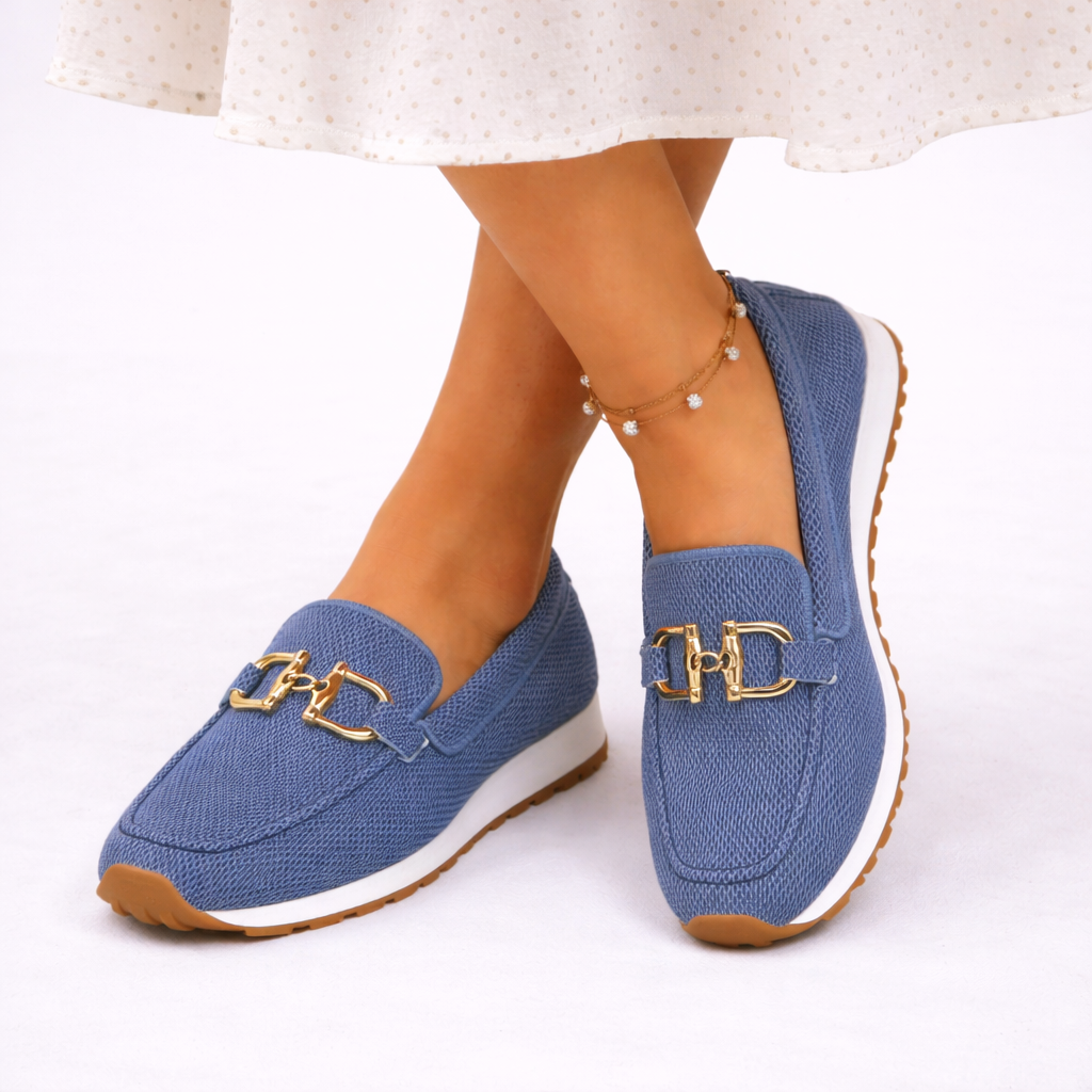 Women's Buckle Loafers for Everyday Summer Wear Outings