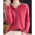 Women's Button Front Cardigan for Everyday Layering