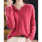 Women's Button Front Cardigan for Everyday Layering