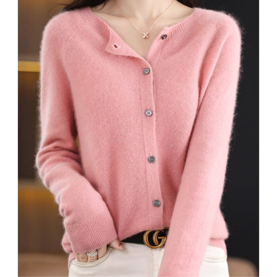 Women's Button Front Cardigan for Everyday Layering