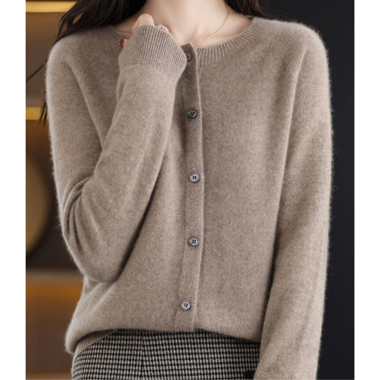 Women's Button Front Cardigan for Everyday Layering