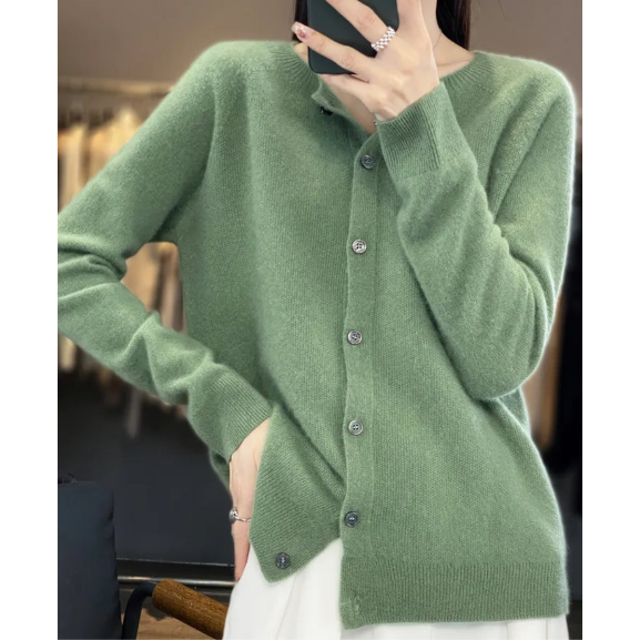 Women's Button Front Cardigan for Everyday Layering