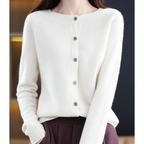 Women's Button Front Cardigan for Everyday Layering
