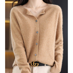 Women's Button Front Cardigan for Everyday Layering