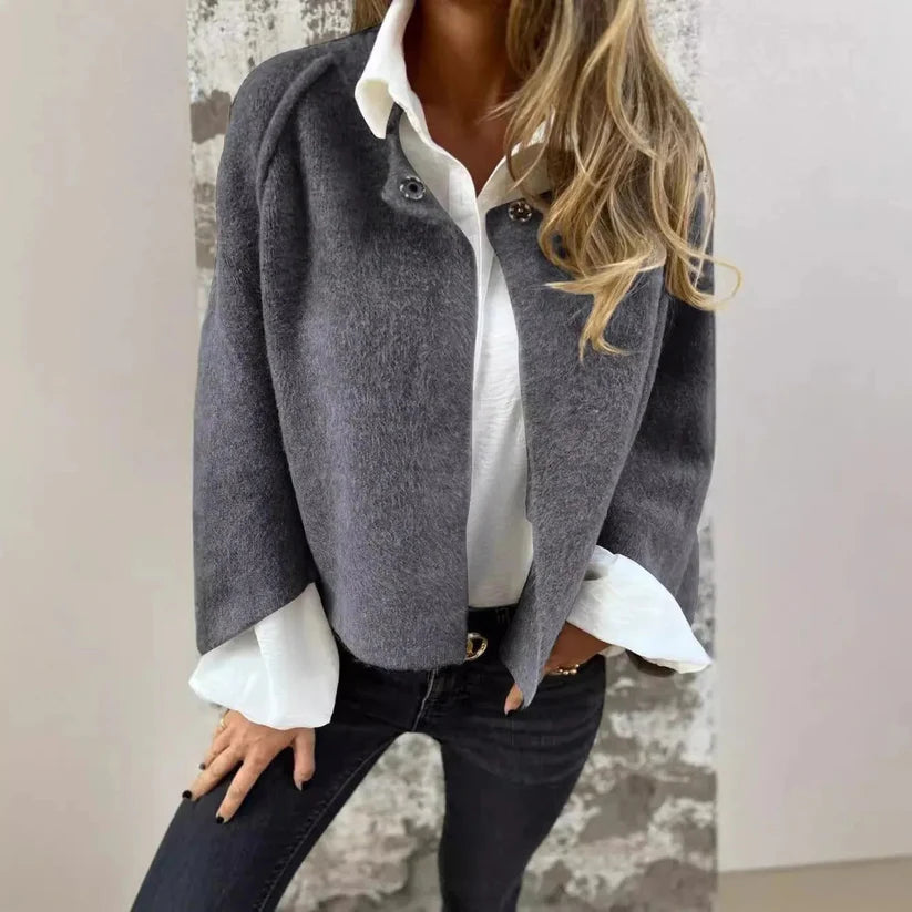 Women's Button Front Knit Cardigan for Autumn Winter