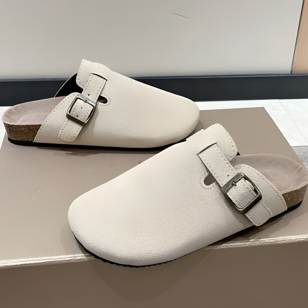 Women's Clogs with Adjustable Buckle for Everyday Use