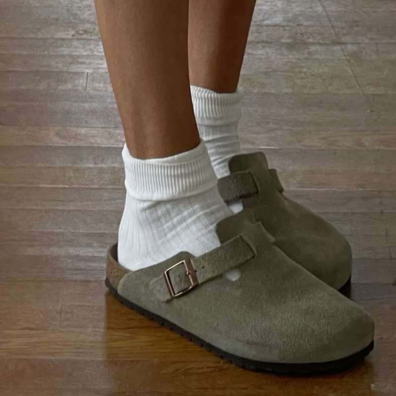Women's Clogs with Adjustable Buckle for Everyday Use