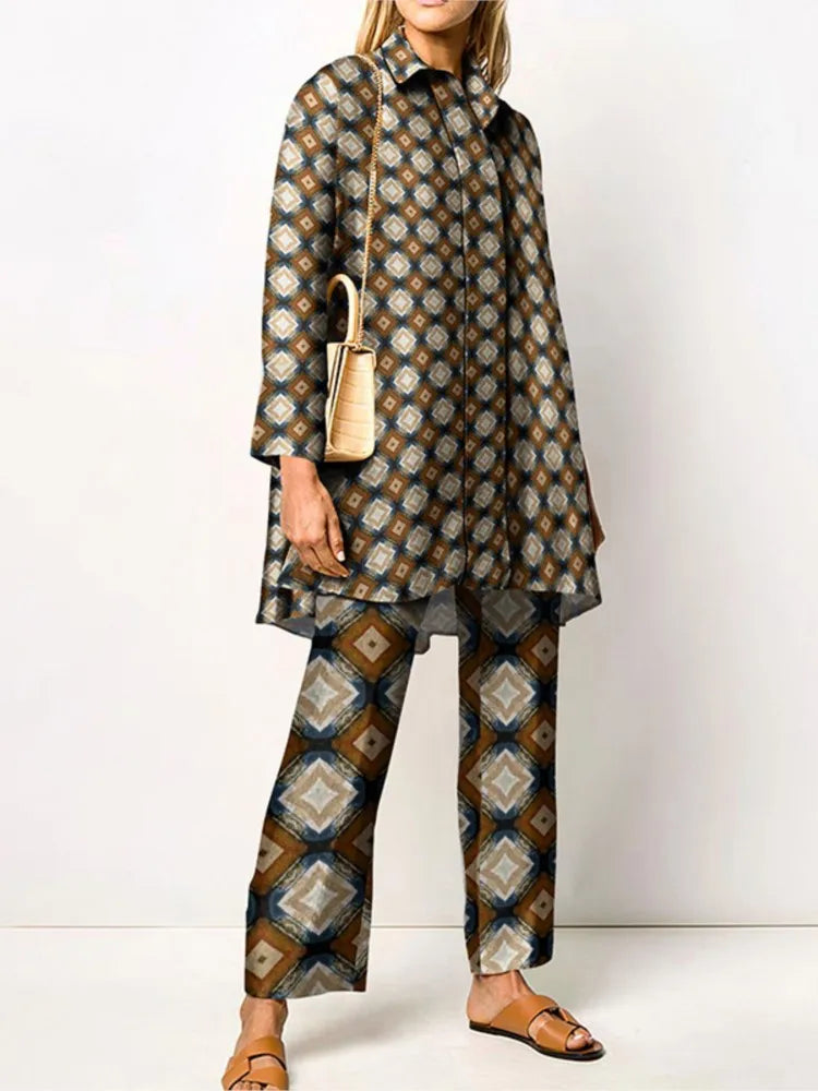 Women's Coordinated Set for Spring Summer Wear