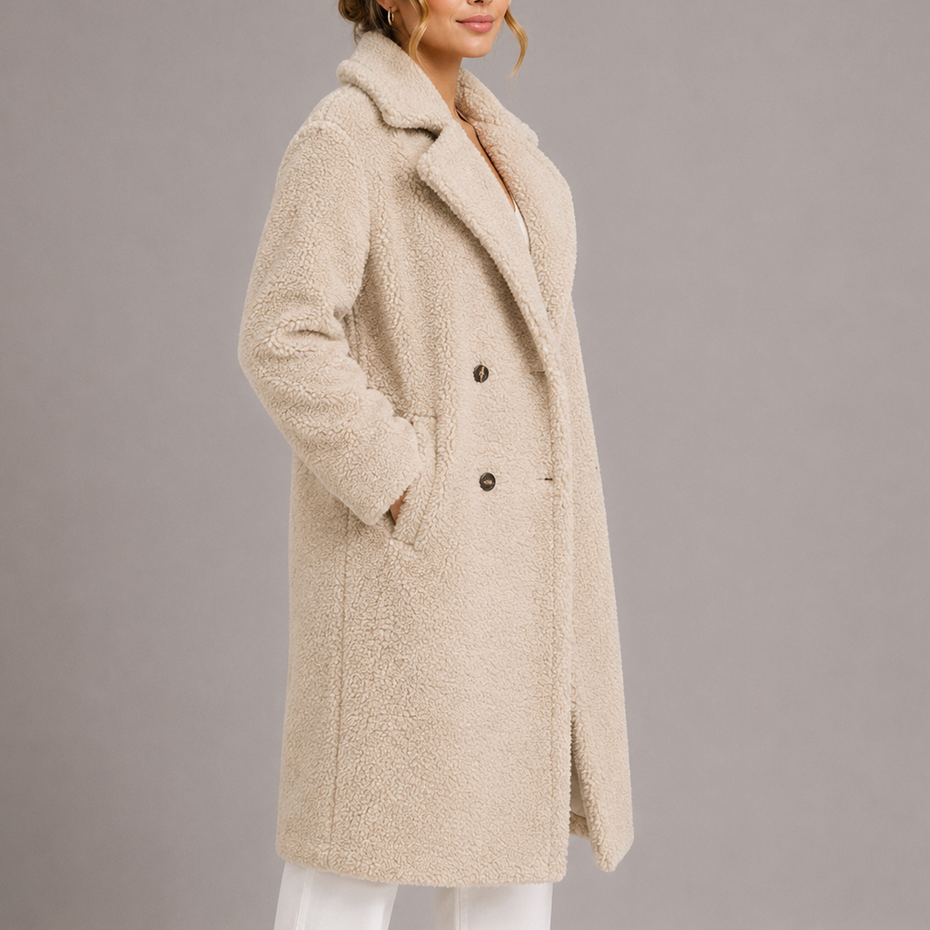 Women's Cozy Long Coat for Autumn Winter Wear