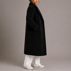 Women's Cozy Long Coat for Autumn Winter Wear
