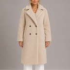 Women's Cozy Long Coat for Autumn Winter Wear