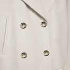 Women's Double Breasted Blazer for Smart Casual Wear