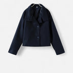 Women's Double Breasted Coat for Autumn Winter