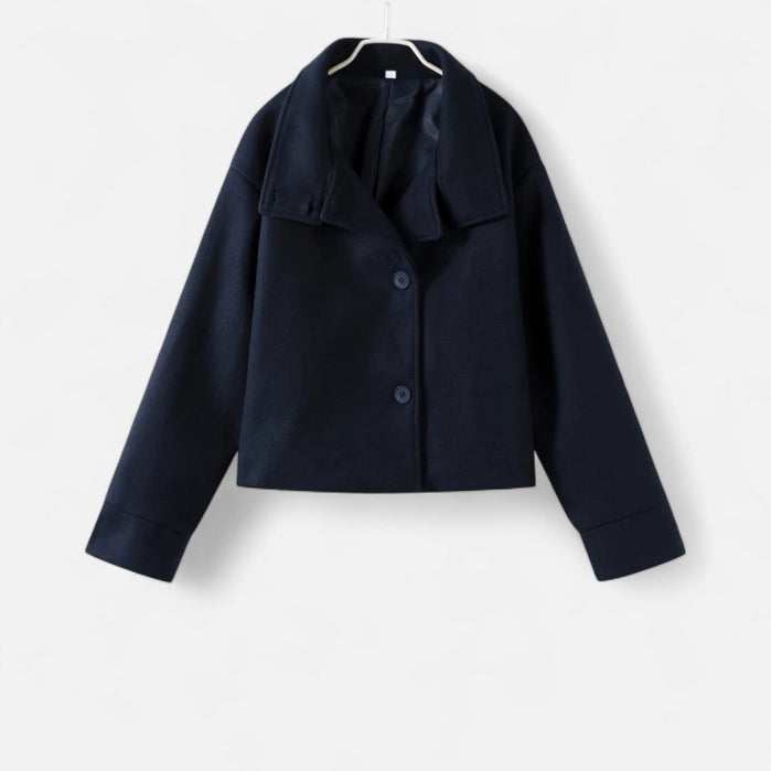 Women's Double Breasted Coat for Autumn Winter