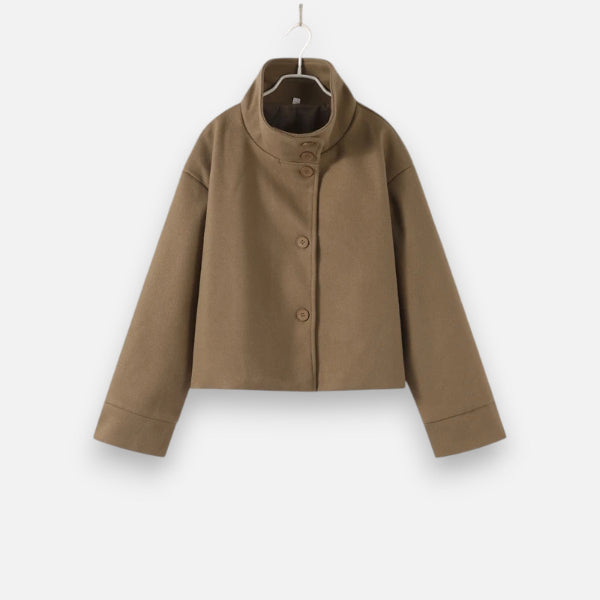 Women's Double Breasted Coat for Autumn Winter