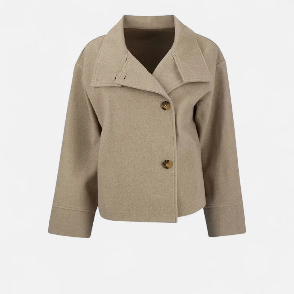 Women's Double Breasted Coat for Autumn Winter