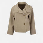 Women's Double Breasted Coat for Autumn Winter