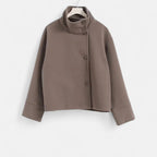 Women's Double Breasted Coat for Autumn Winter
