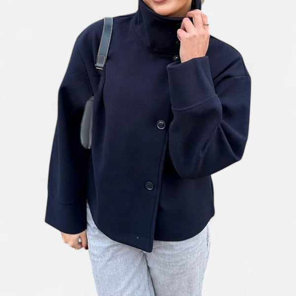Women's Double Breasted Coat for Autumn Winter