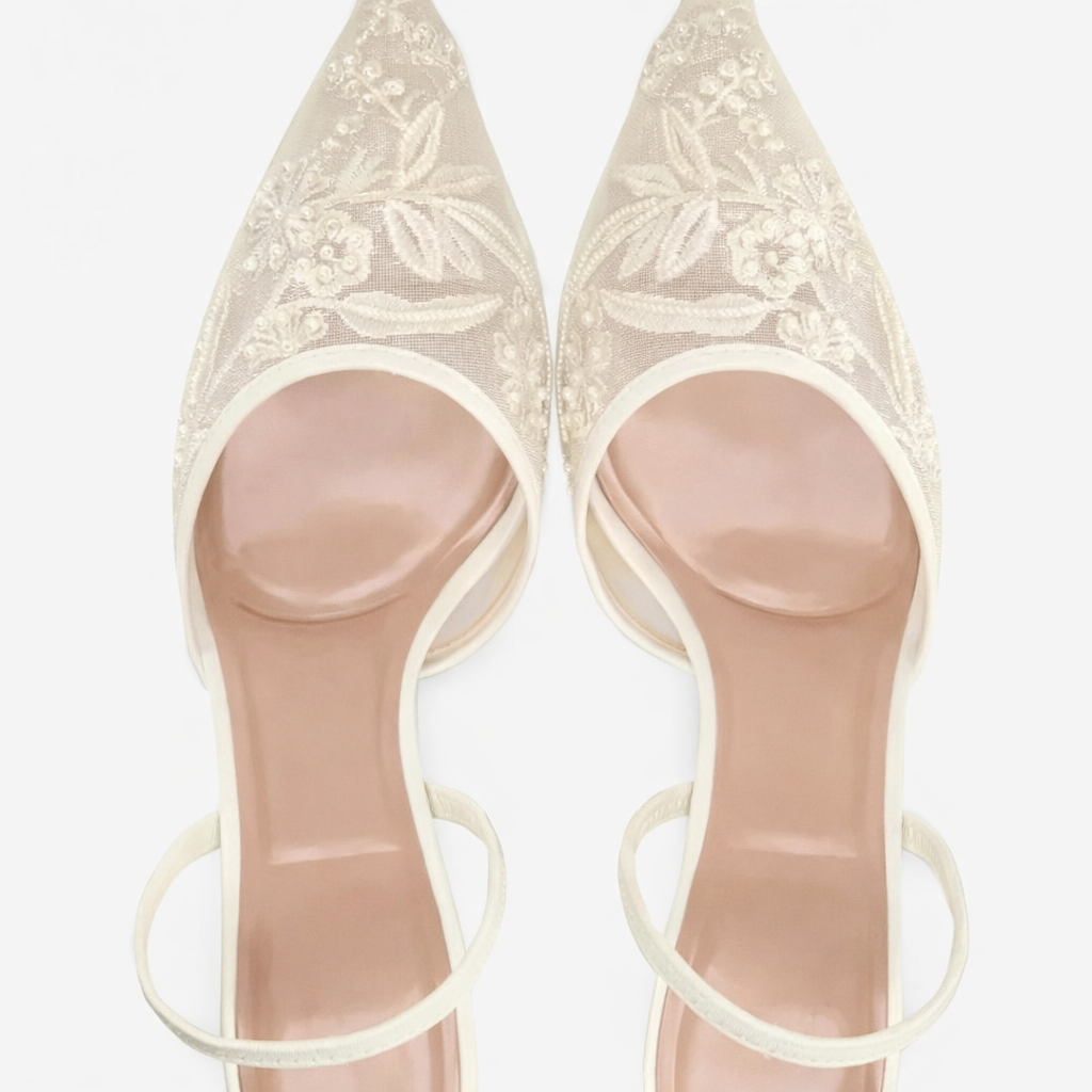 Women's Embellished Heeled Mules for Elegant Evening Occasions
