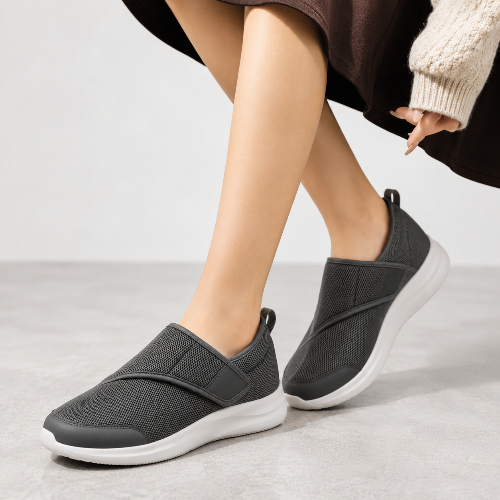 Women's Everyday Strap Sneakers for Walking and Leisure