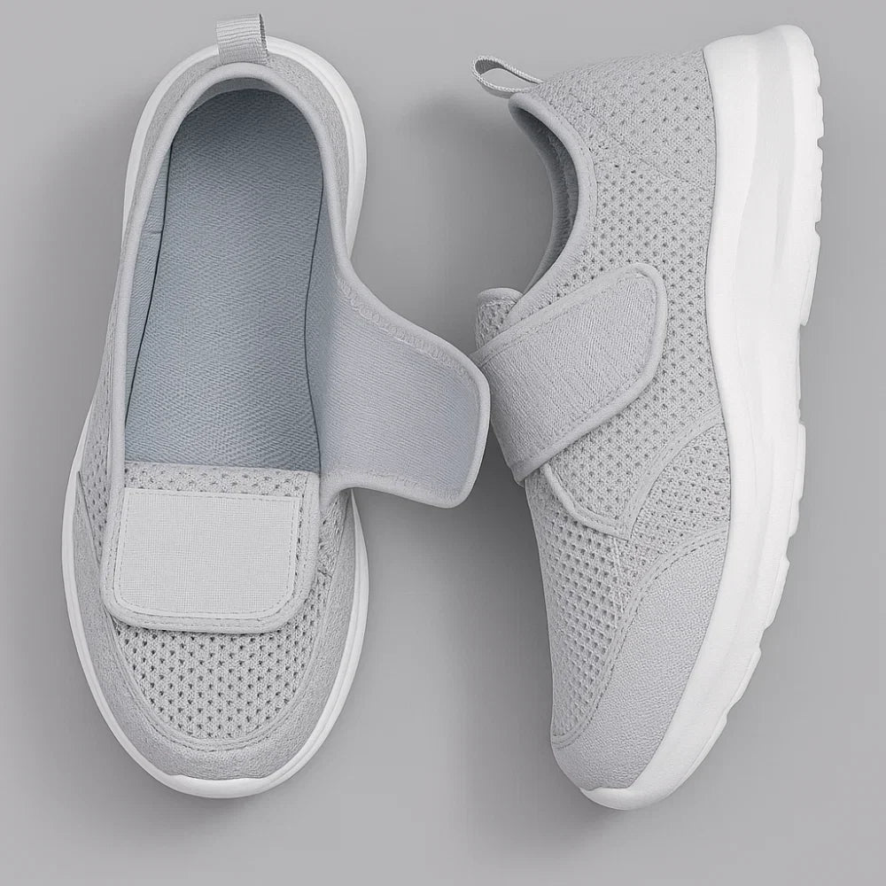 Women's Everyday Strap Sneakers for Walking and Leisure
