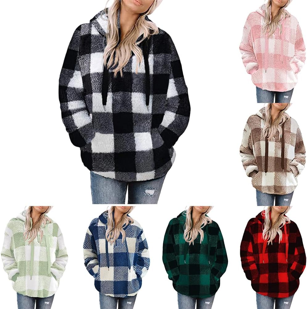 Women's Fleece Pullover Sweater for Autumn Winter Days