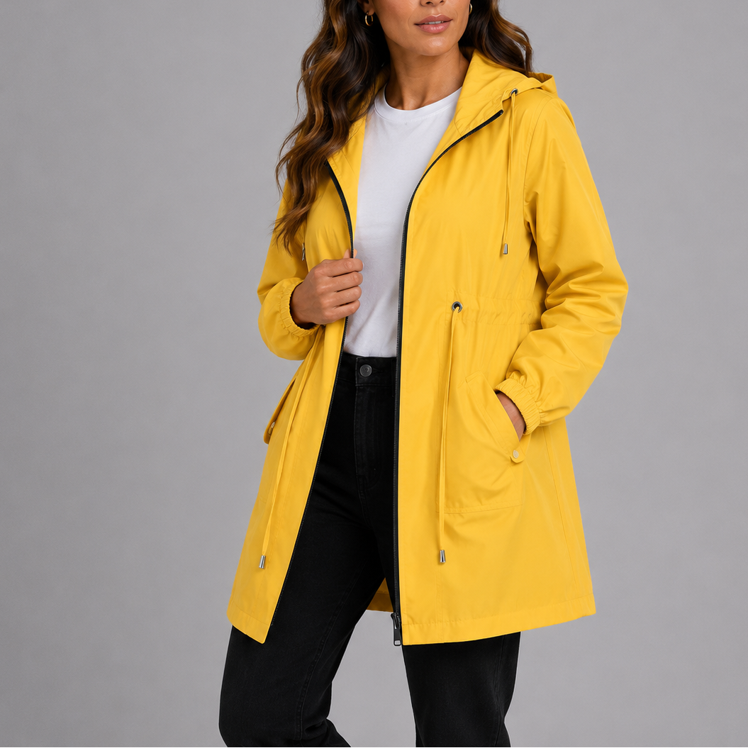 Women's Hooded Jacket for Autumn Winter Everyday Wear