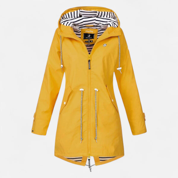 Women's Hooded Jacket for Cooler Outdoor Days