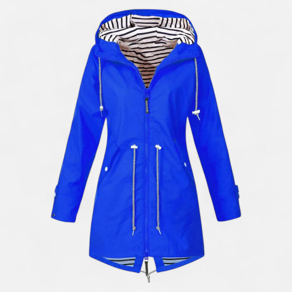 Women's Hooded Jacket for Cooler Outdoor Days