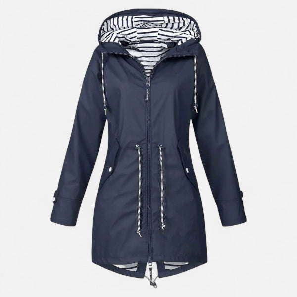 Women's Hooded Jacket for Cooler Outdoor Days