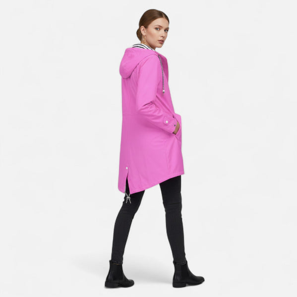 Women's Hooded Jacket for Cooler Outdoor Days
