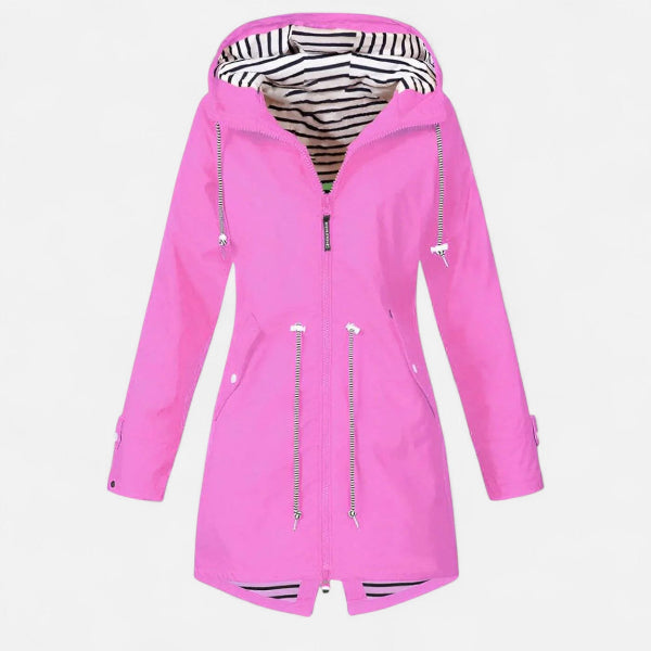 Women's Hooded Jacket for Cooler Outdoor Days