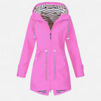 Women's Hooded Jacket for Cooler Outdoor Days
