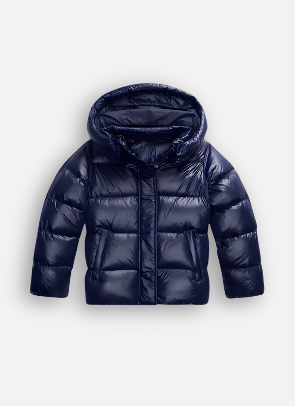 Women's Hooded Puffer Jacket for Winter Wear