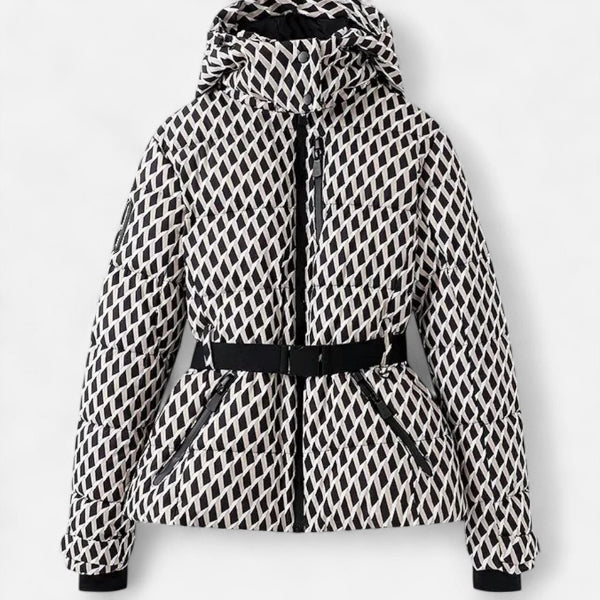 Women's Hooded Puffer Jacket for Winter Wear