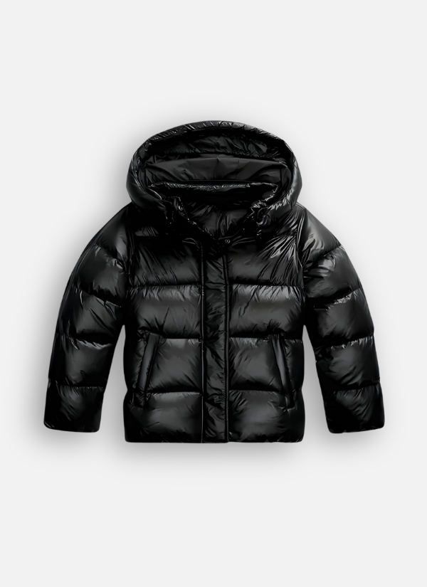 Women's Hooded Puffer Jacket for Winter Wear