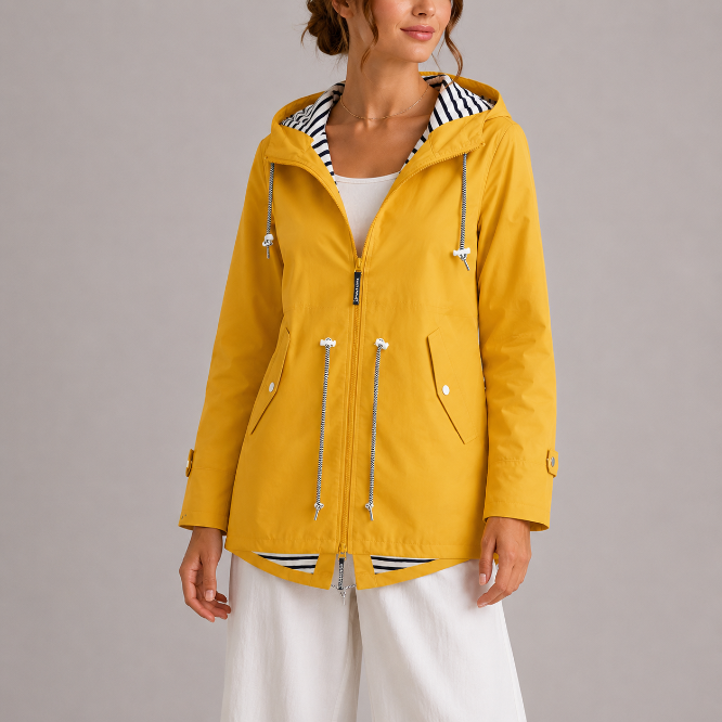 Women's Hooded Utility Jacket for Outdoor Casual Wear
