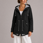 Women's Hooded Utility Jacket for Outdoor Casual Wear