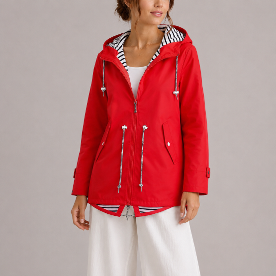 Women's Hooded Utility Jacket for Outdoor Casual Wear